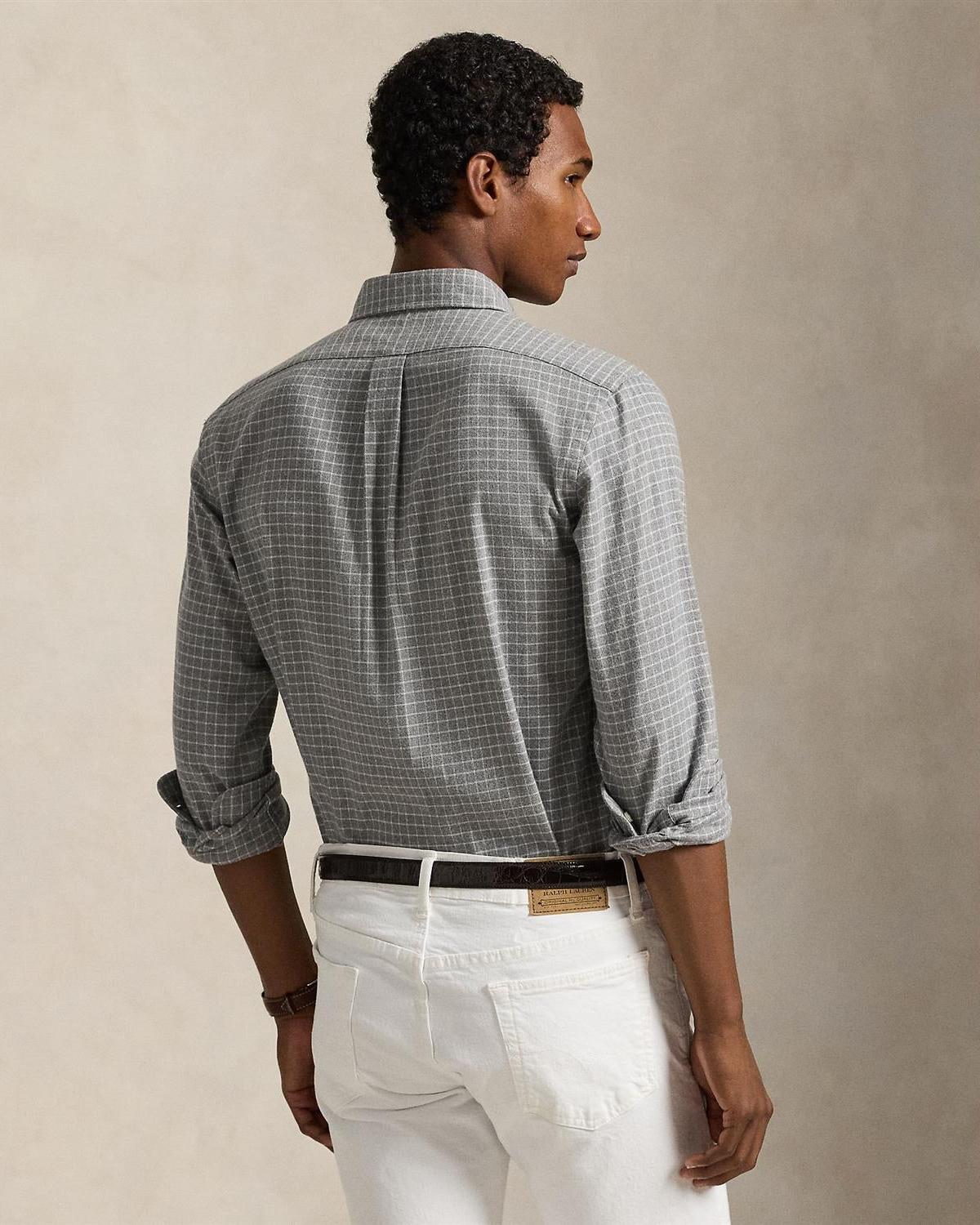 Rutet Skjorte - Grå