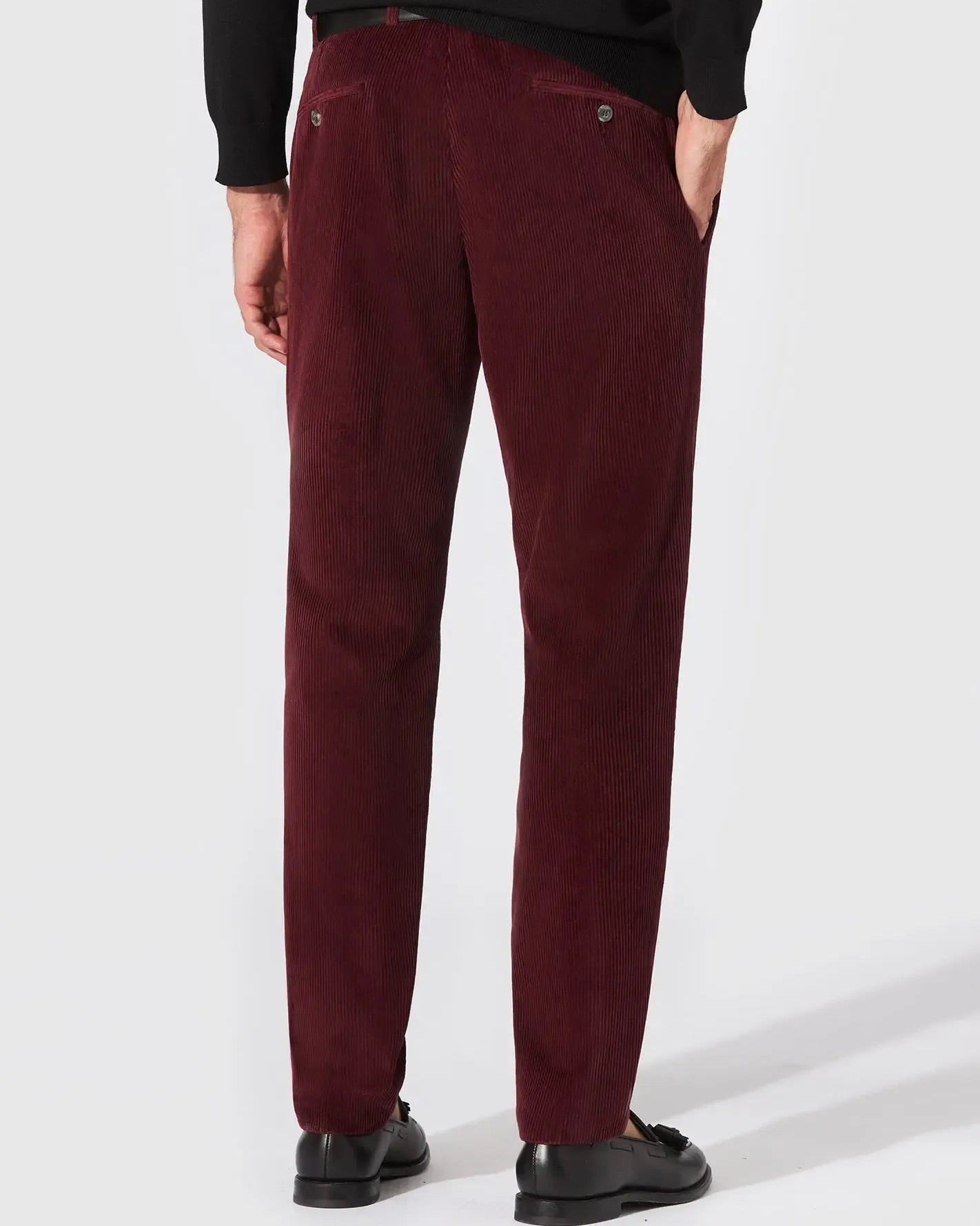 Cord Bukse - Burgunder