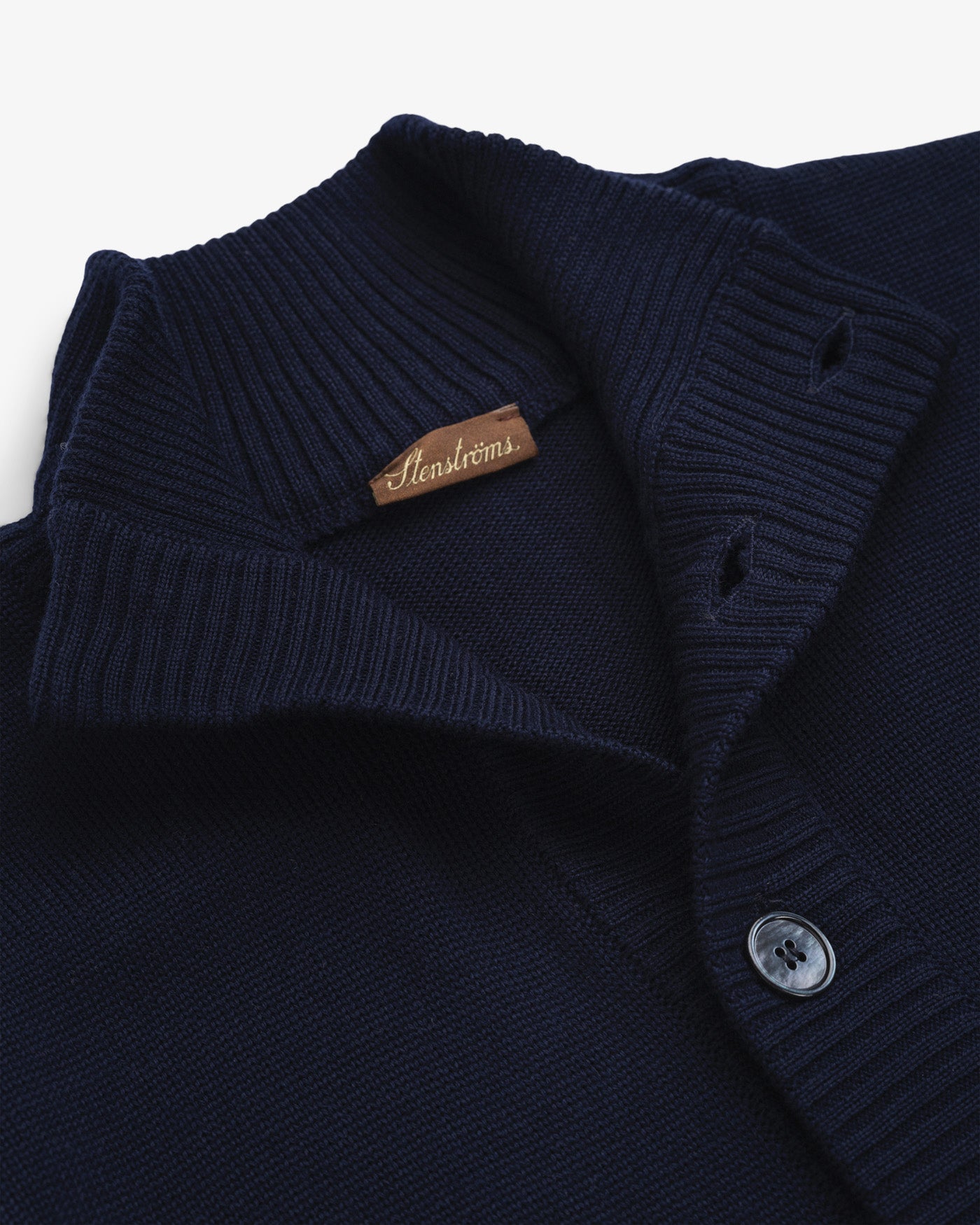 Cardigan - Navy-Stenströms-www.gunnaroye.no