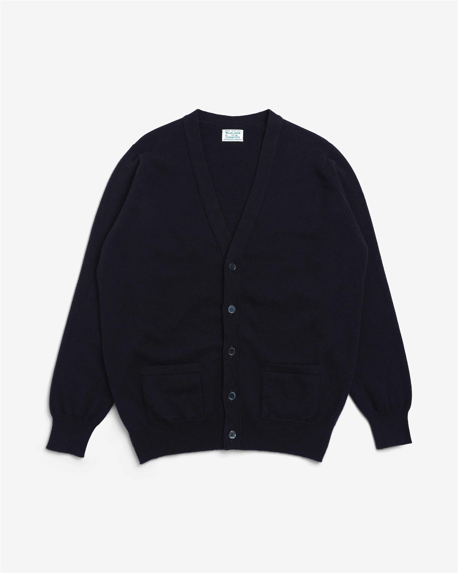 Cardigan - Navy-William Lockie-www.gunnaroye.no