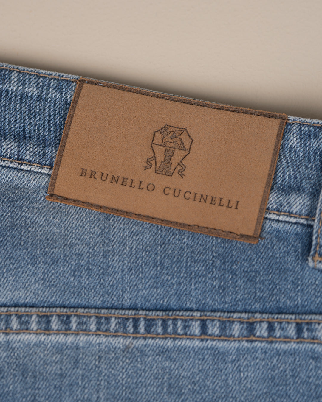 Leisure fit five-pocket - Blå