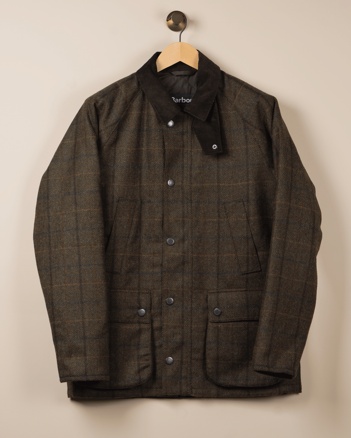 Ull jakke "Bedale" - Oliven