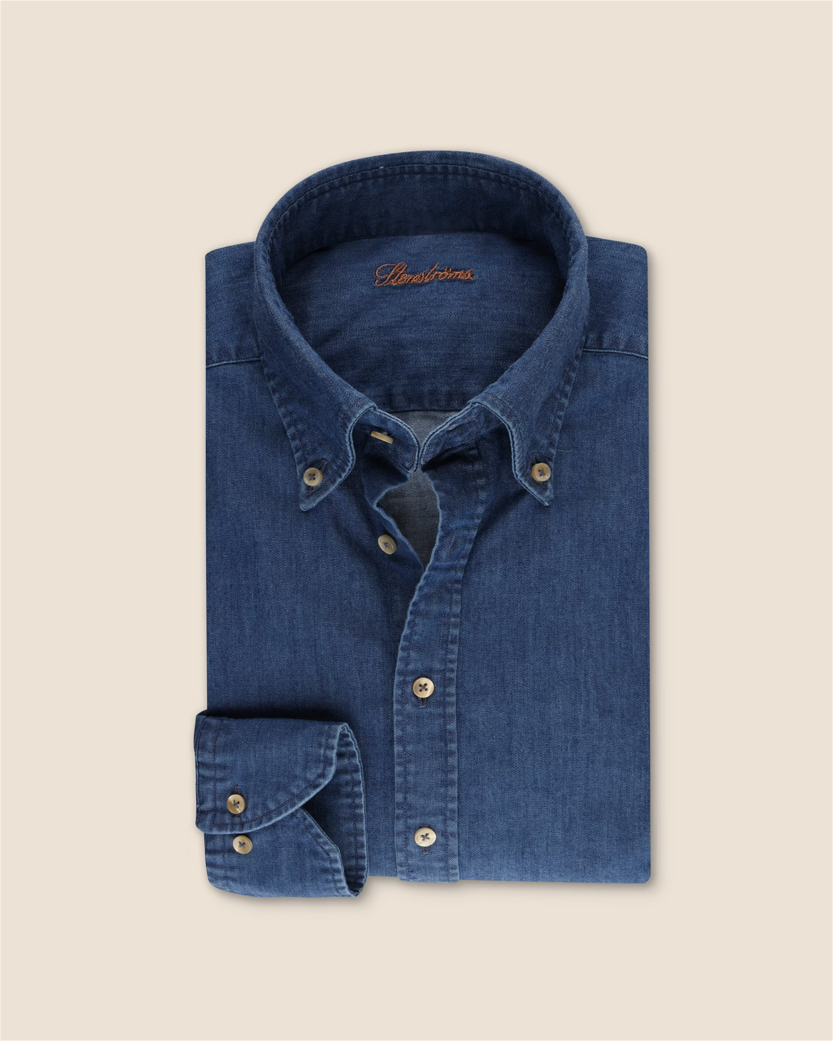 Denim Skjorte Regular - Blå