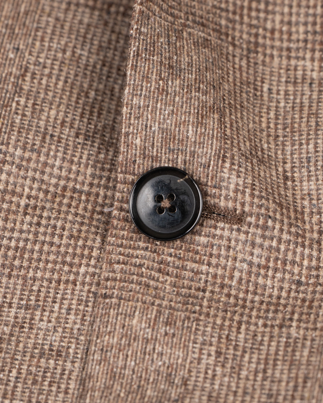 Silk & Wool Bland Jacket - Beige