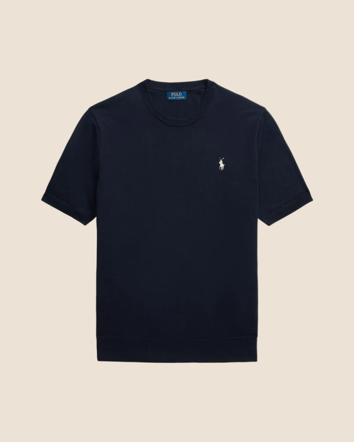 Kortermet Genser  - Navy