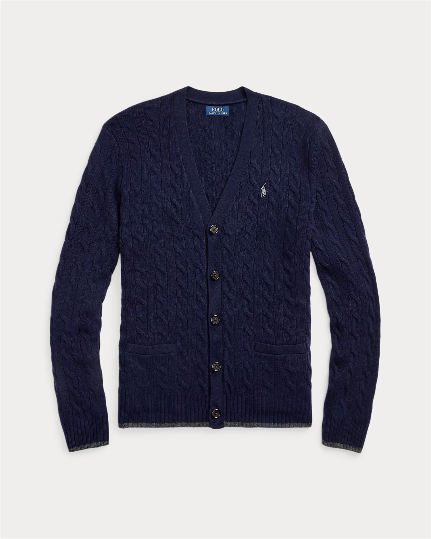 Cardigan - Navy-Polo Ralph Lauren-www.gunnaroye.no