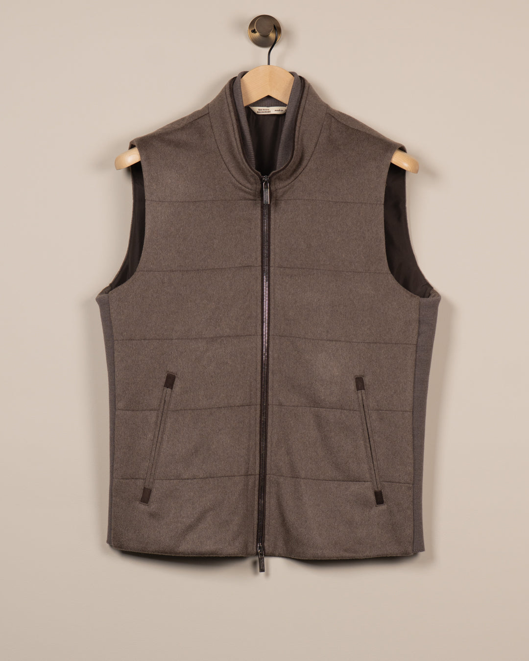 Arena Cashmere Vest -Brun