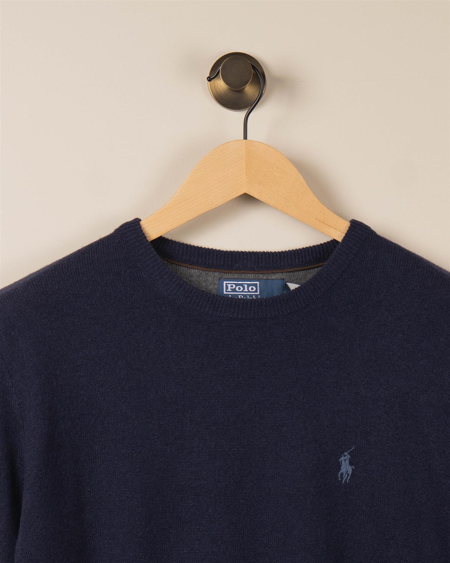 Merino Rundhals - Navy