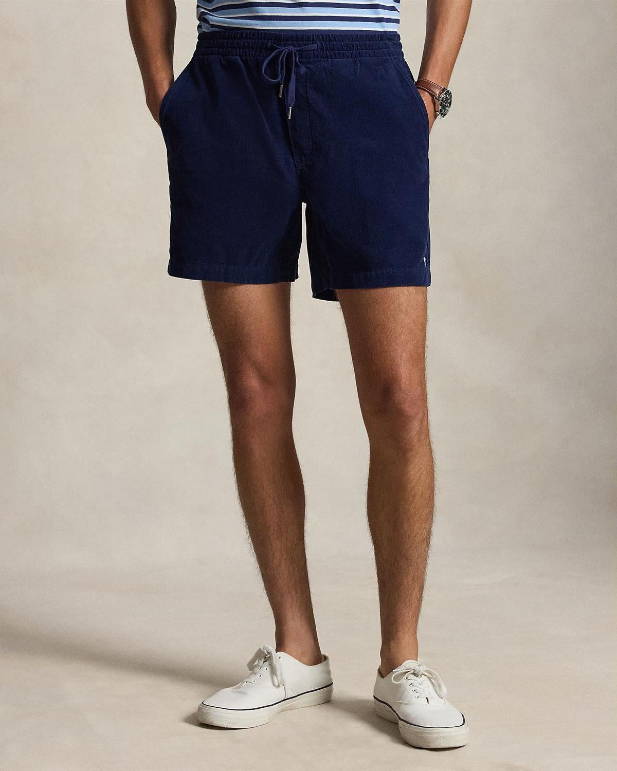 Cord Shorts - Navy
