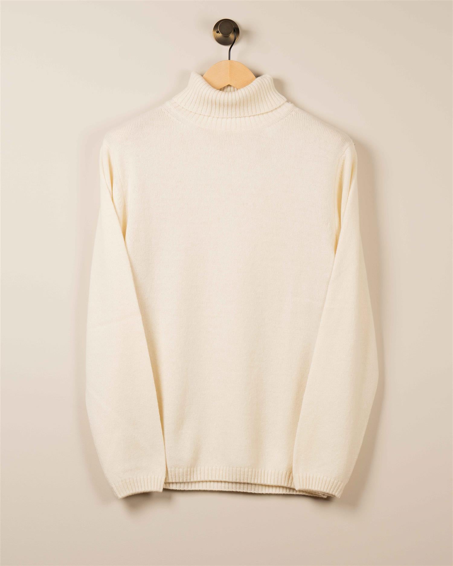 Roll Neck - Krem
