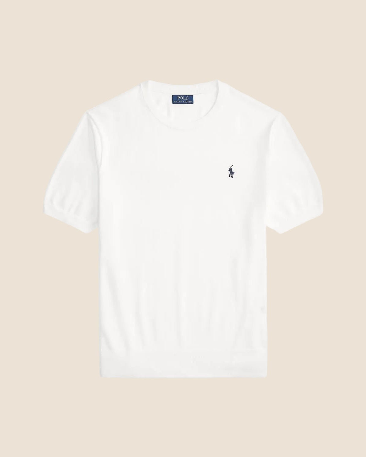 Kortermet Genser - Hvit