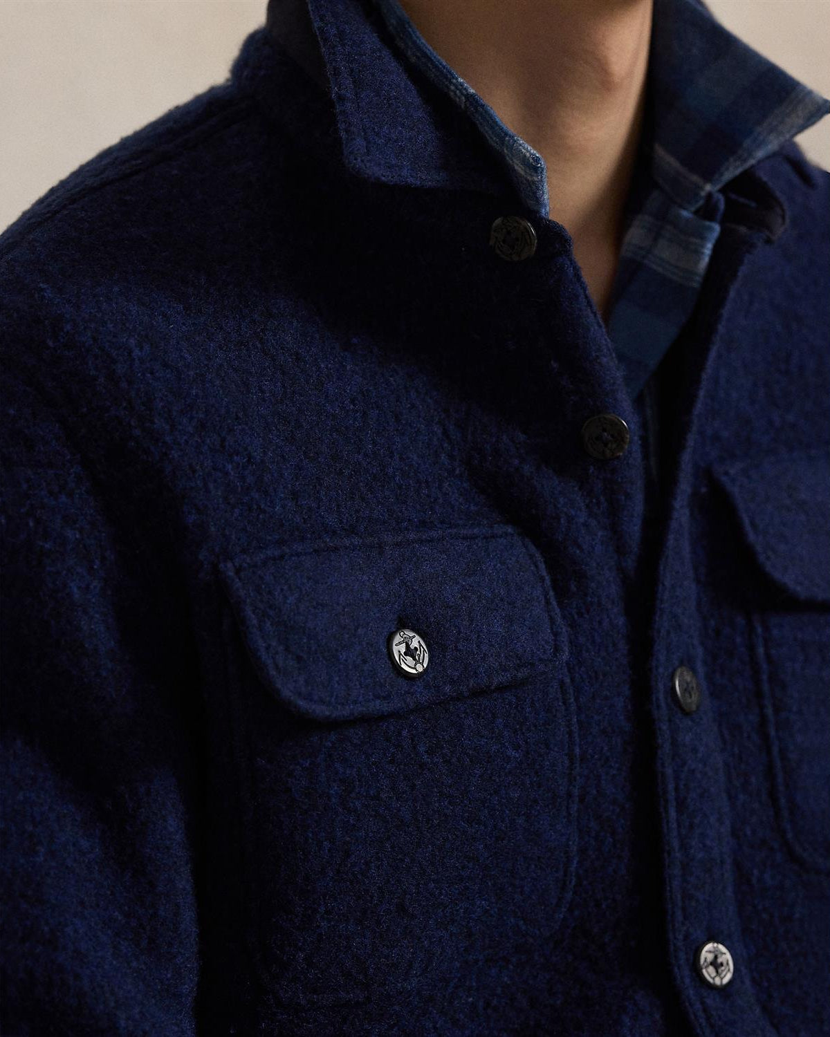 Overshirt Ull - Navy