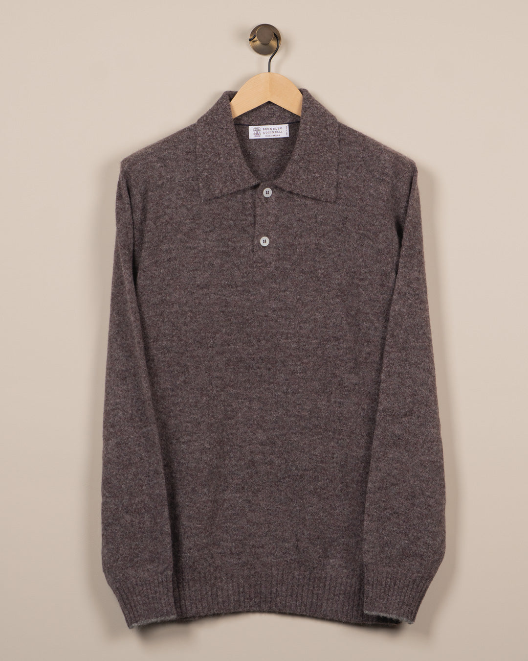 Knit Polo Shirt -  Blueberry