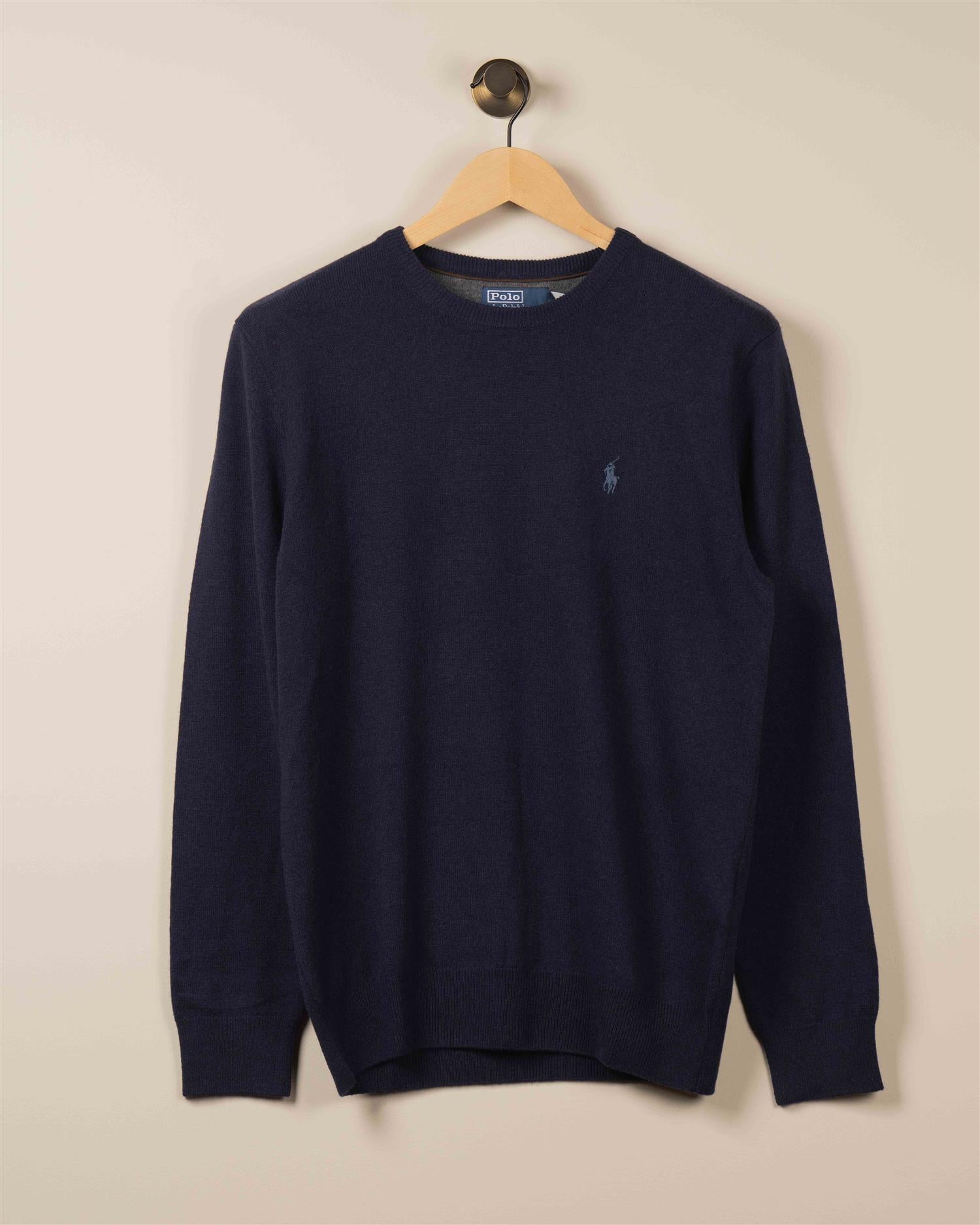 Merino Rundhals - Navy
