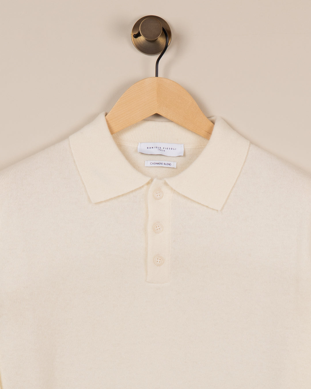 Polo Longsleeve - Krem
