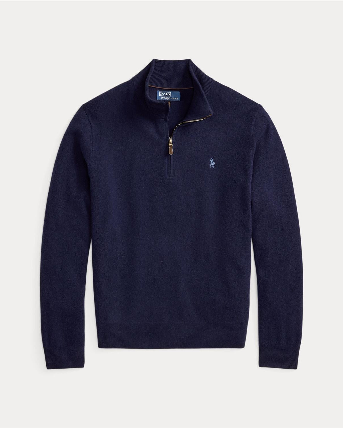 Merino Half Zip - Navy