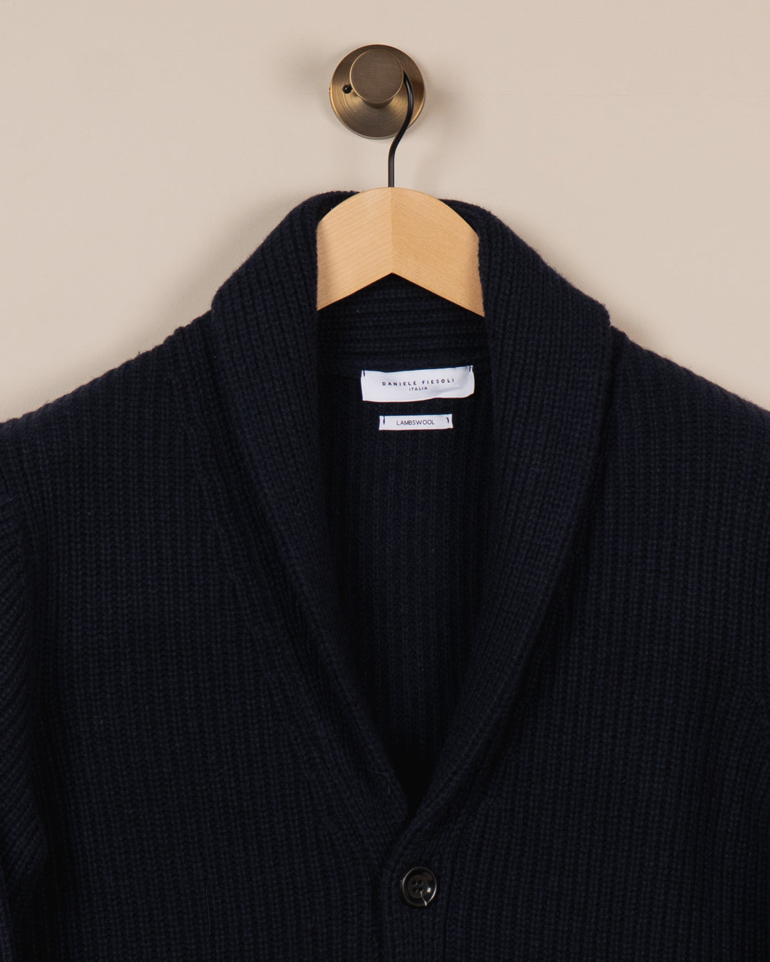 Cardigan Sjarlskrage - Navy