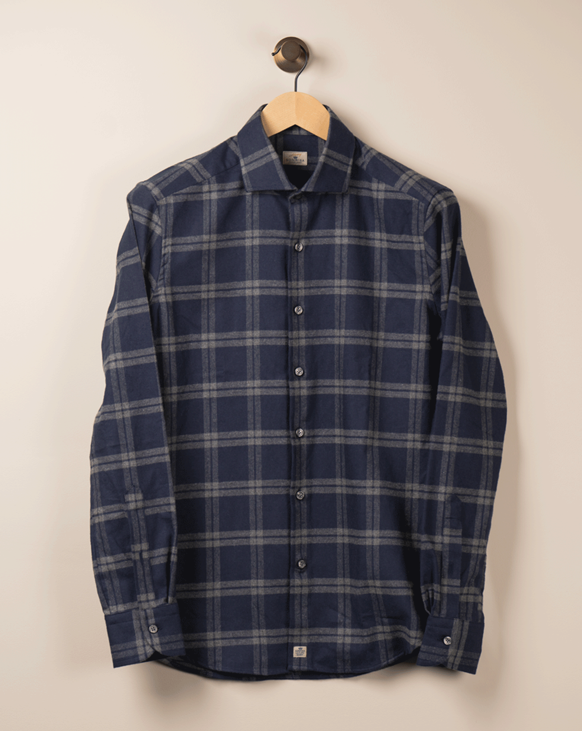 Flanell Skjorte Rutet - Blå/Grå
