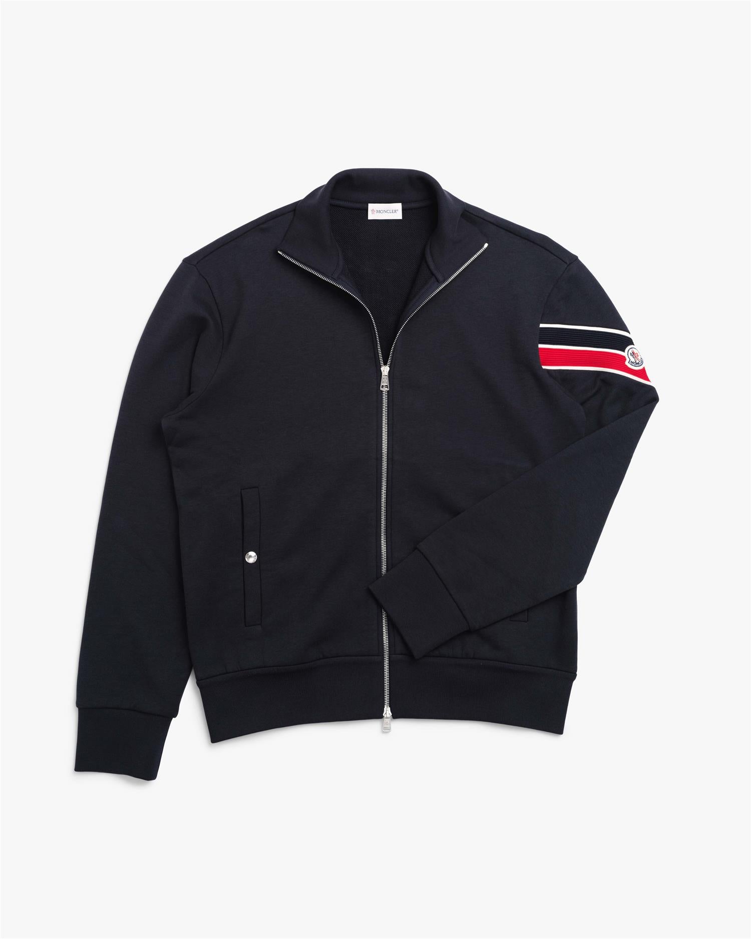 Cardigan Full Zip - Navy-MONCLER-www.gunnaroye.no