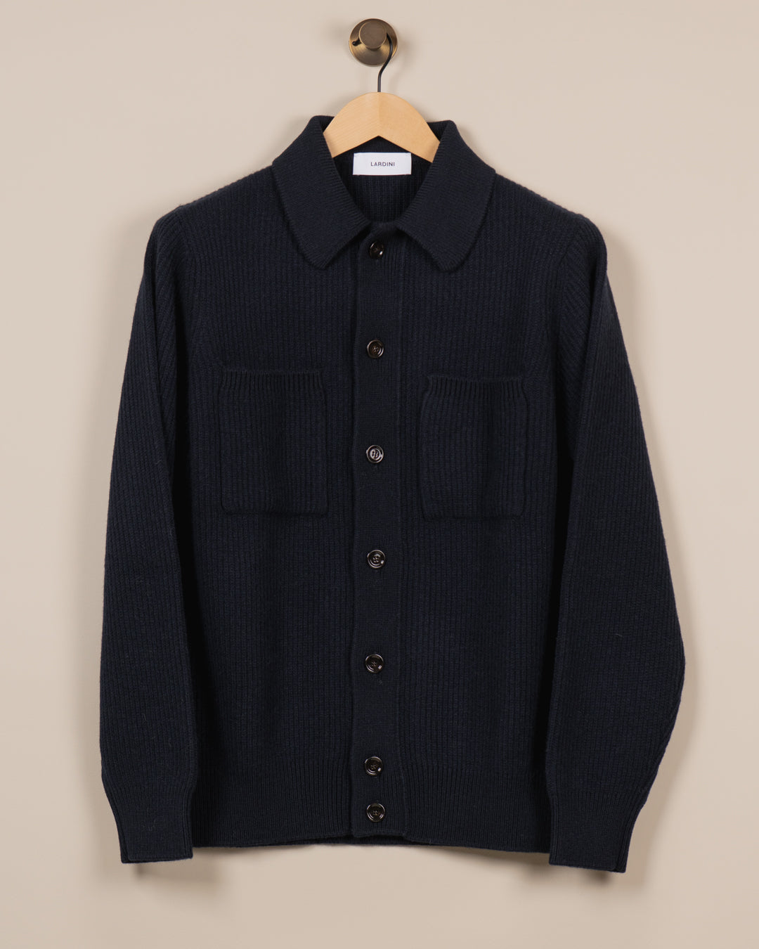 Strikket Cardigan - Navy