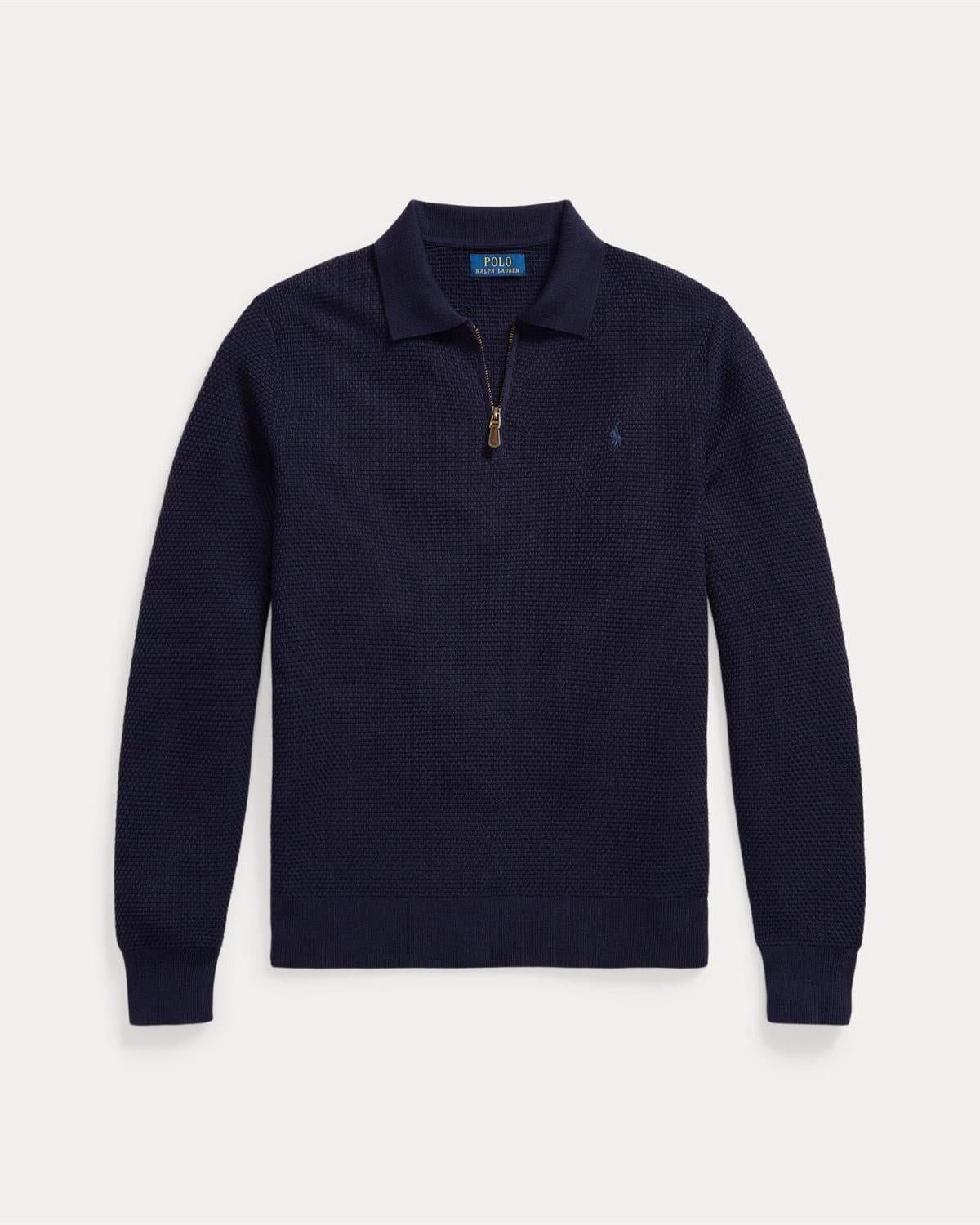 Skjortegenser Merino - Navy