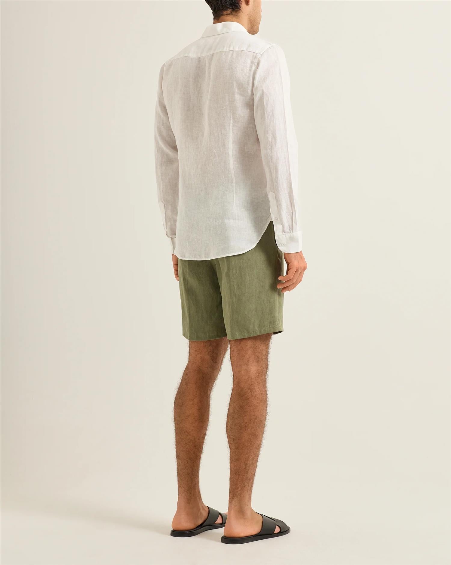 Noewich Linshorts - Grønn