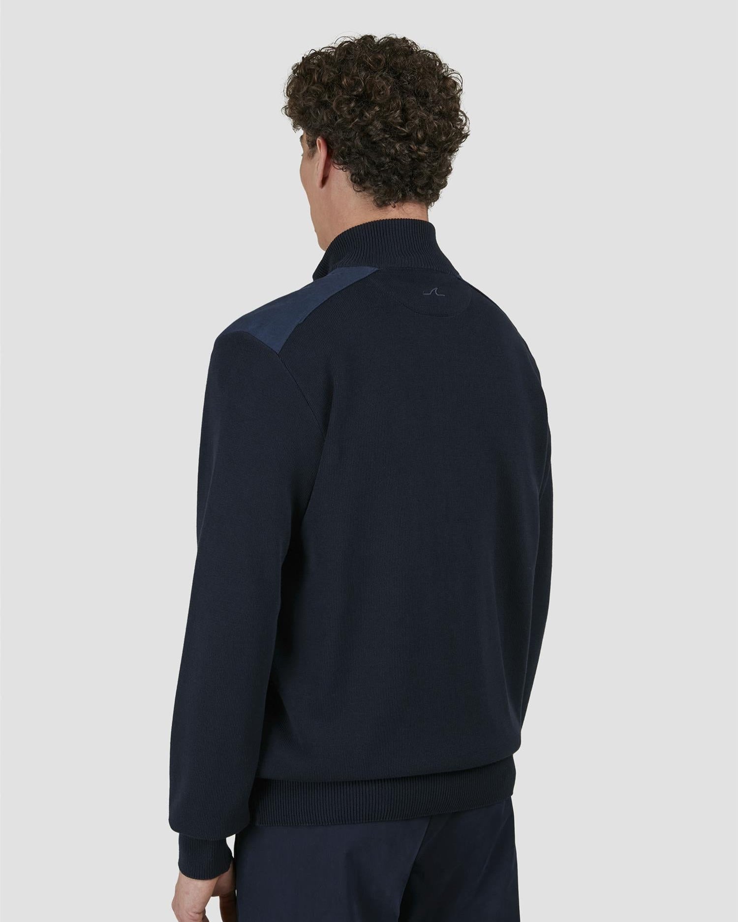 Linen Details Fresco cotton Full-Zip