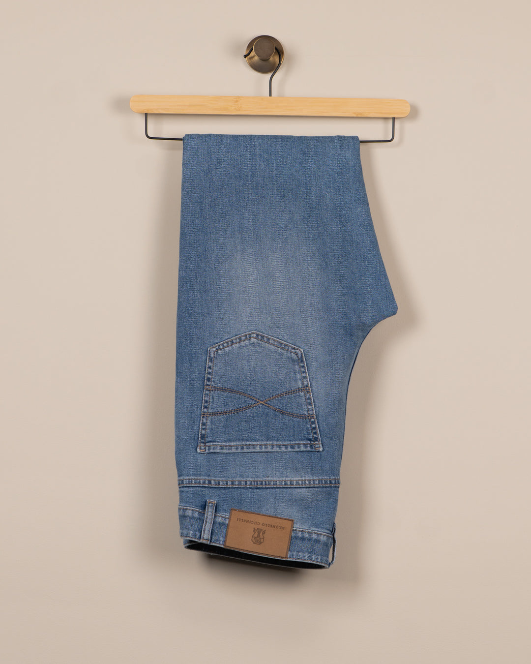 Leisure fit five-pocket - Blå