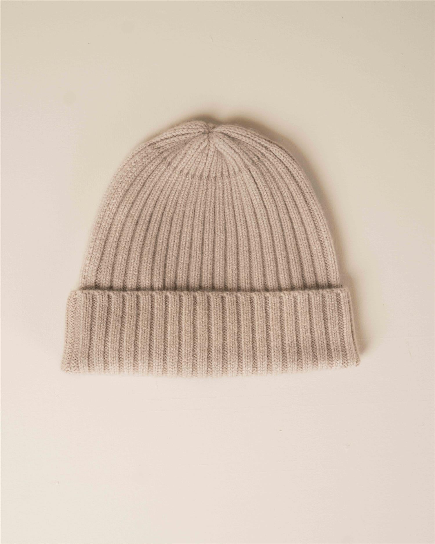 Soft Rib Cashmere - Beige