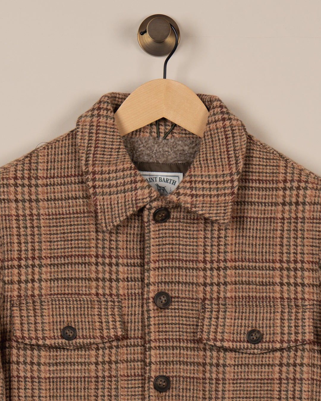 Landeck Wool Overshirt - Check