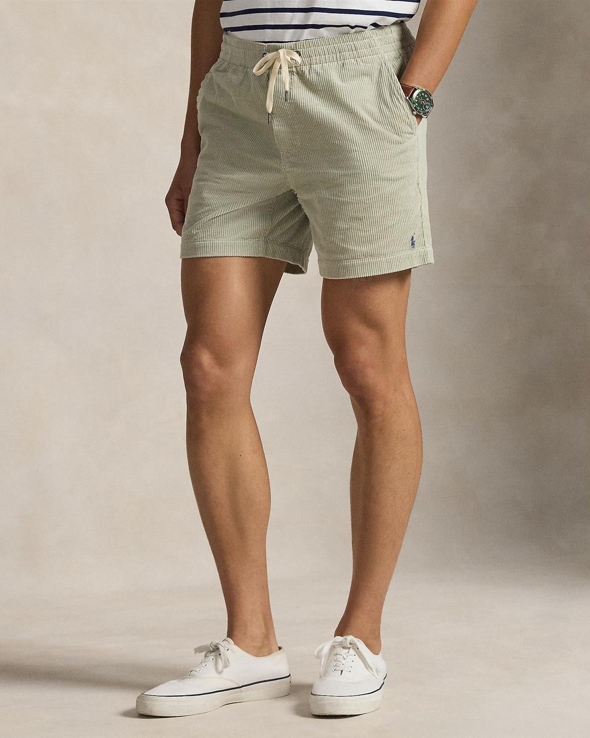 Cord Shorts - Kaki