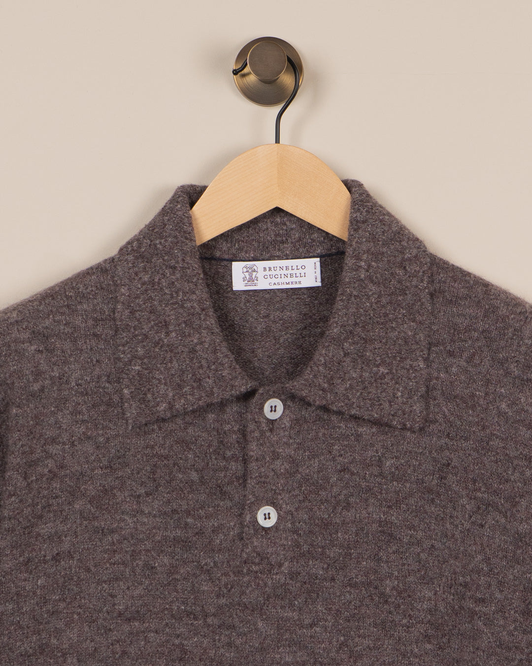 Knit Polo Shirt -  Blueberry