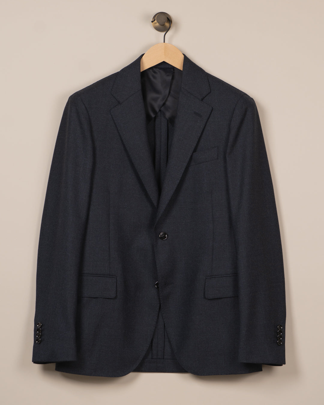 Rutet Navy Dress