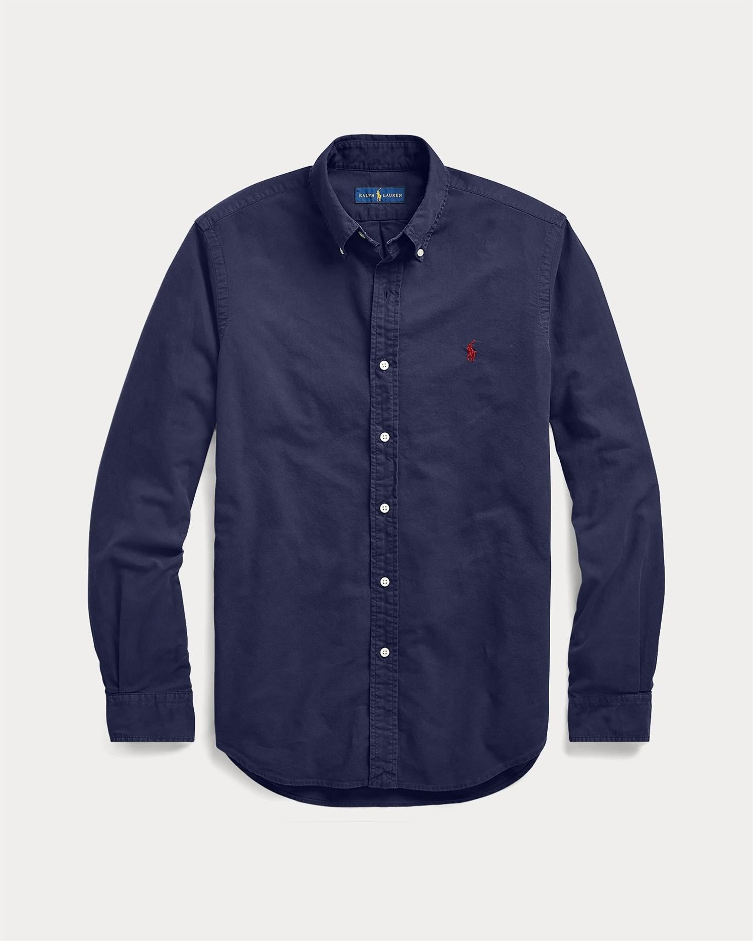 Custom Fit Skjorte - Navy