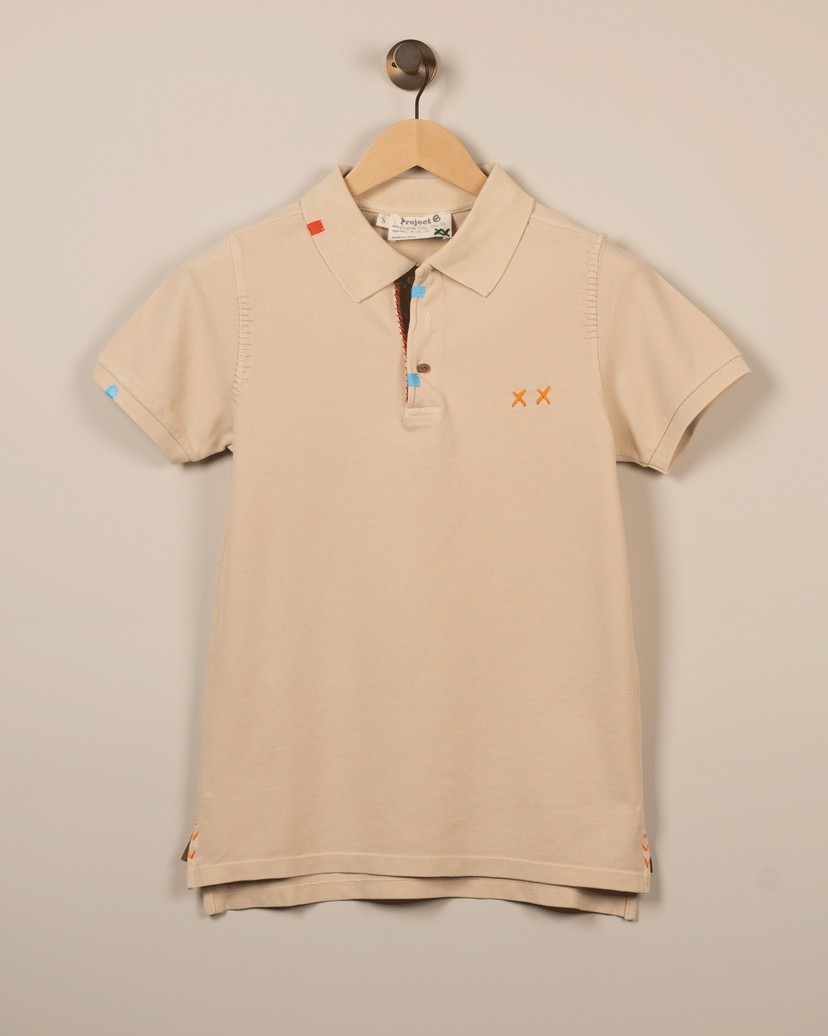 Pique m/Skinn - Beige