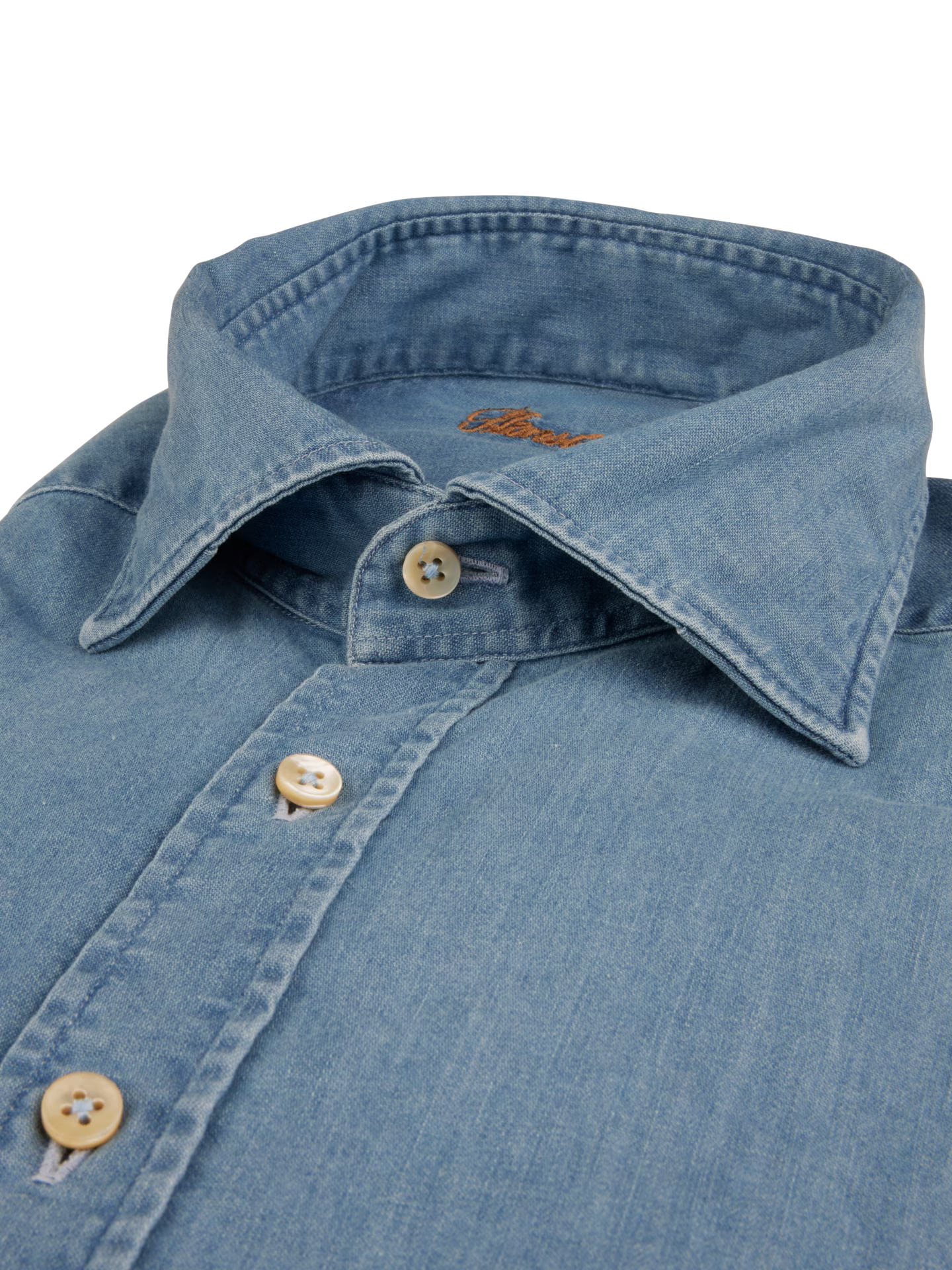 Skjorte Slimline - Denim