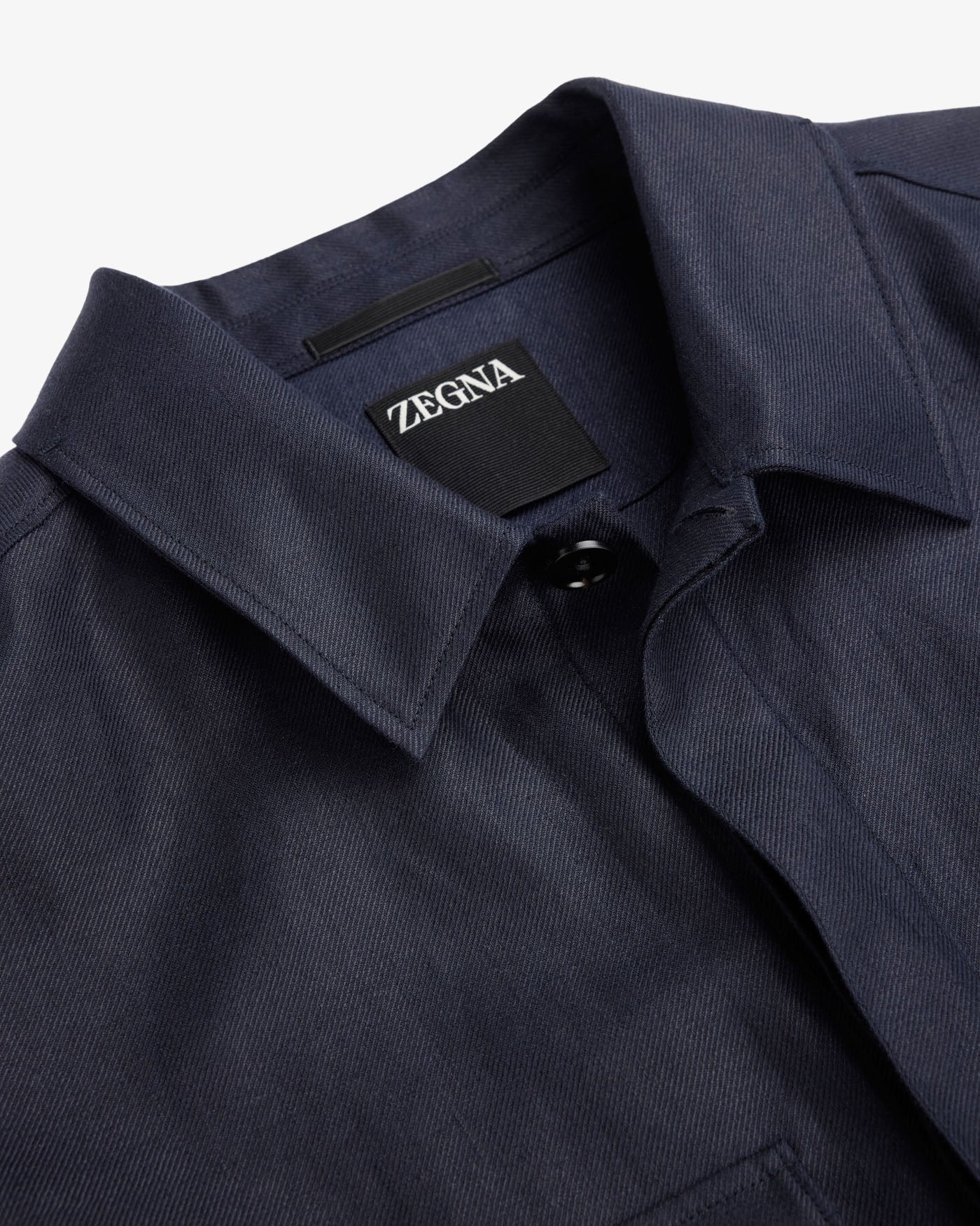 Navy Overshirt I Lin-Zegna-www.gunnaroye.no