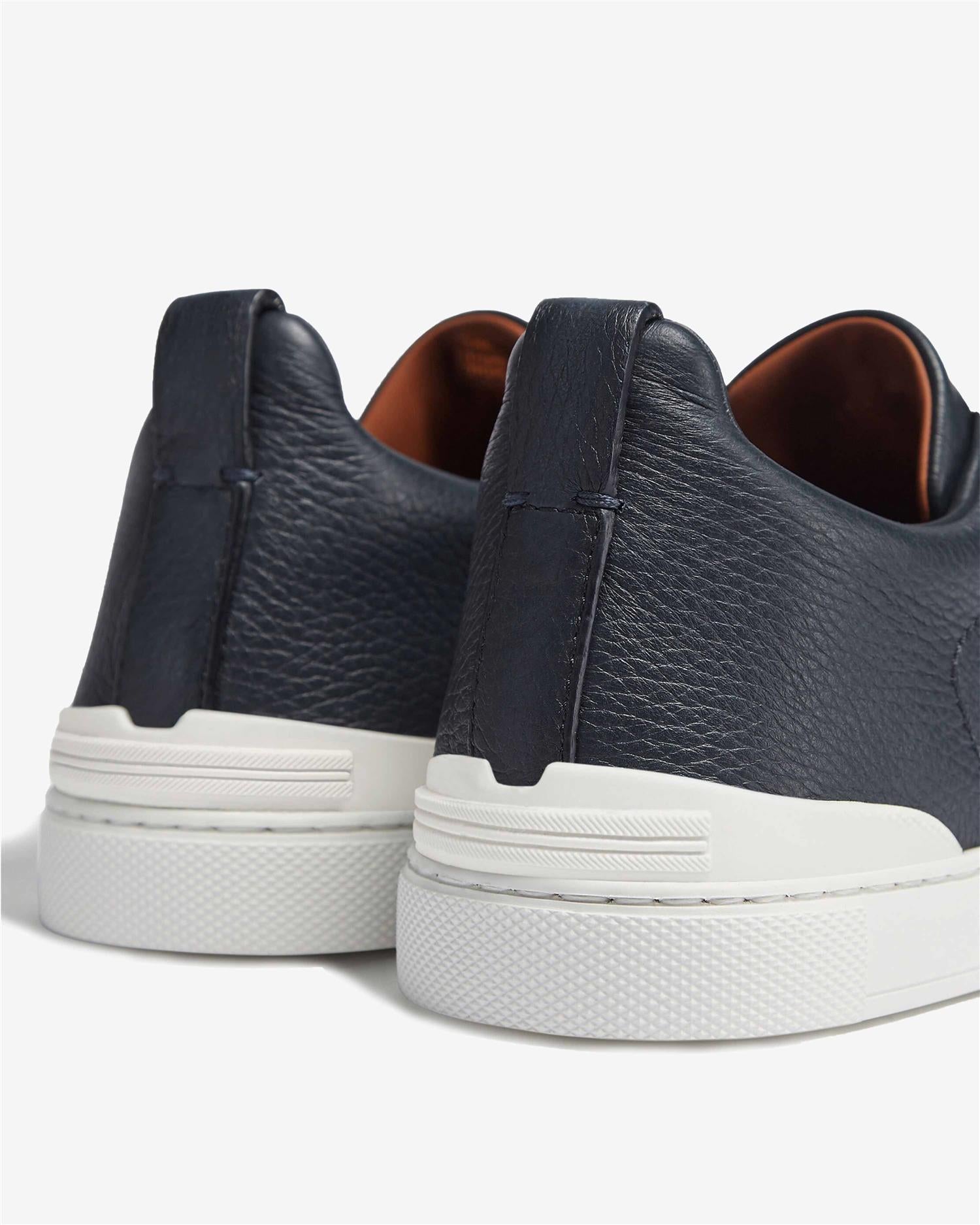 Triple Stitch Low Top-Zegna-www.gunnaroye.no