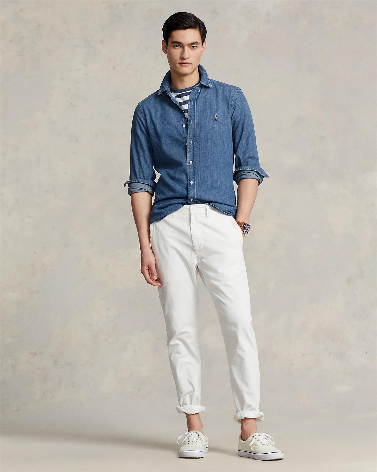 Custom fit Denim - Blå