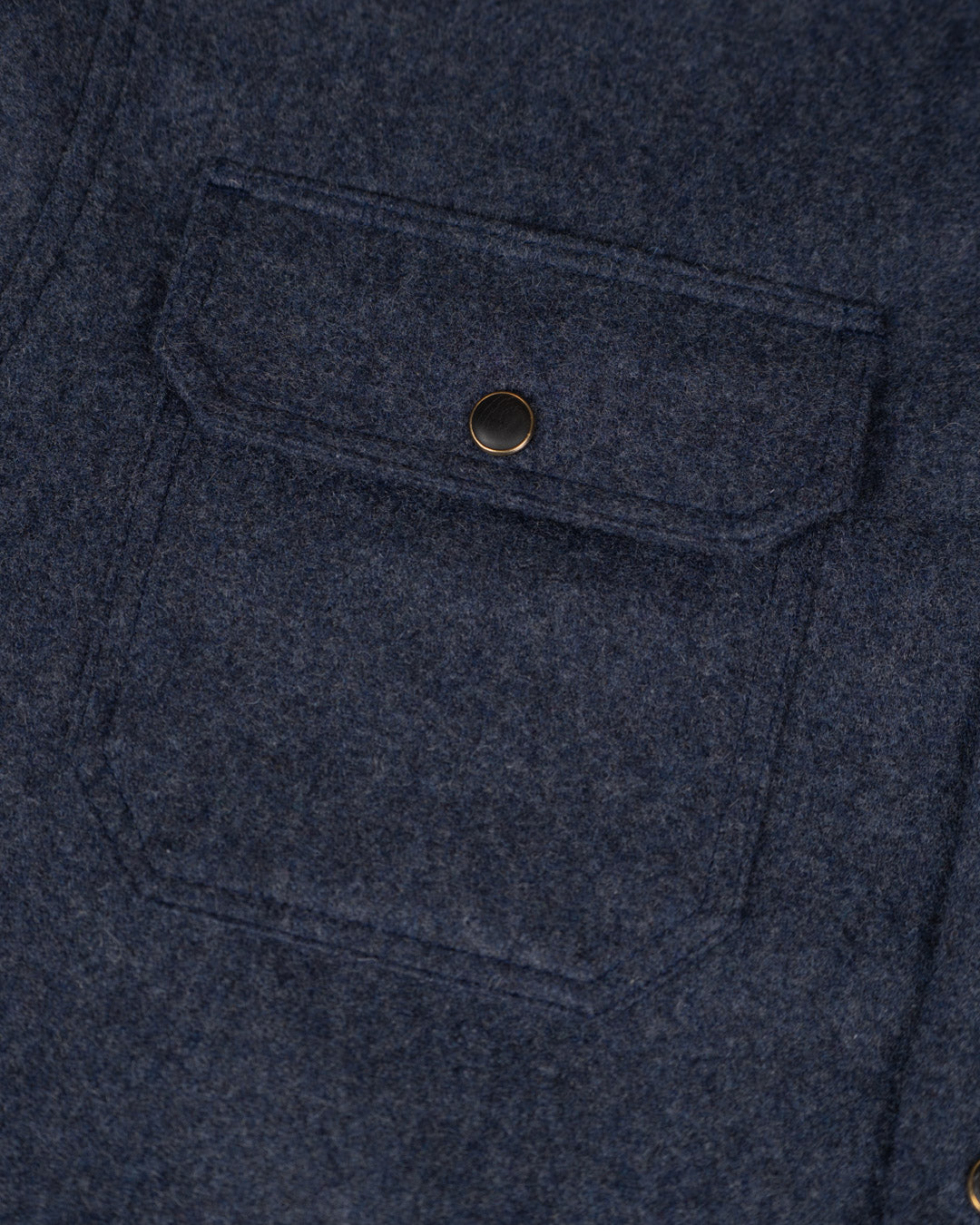 Ull Overshirt - Navy