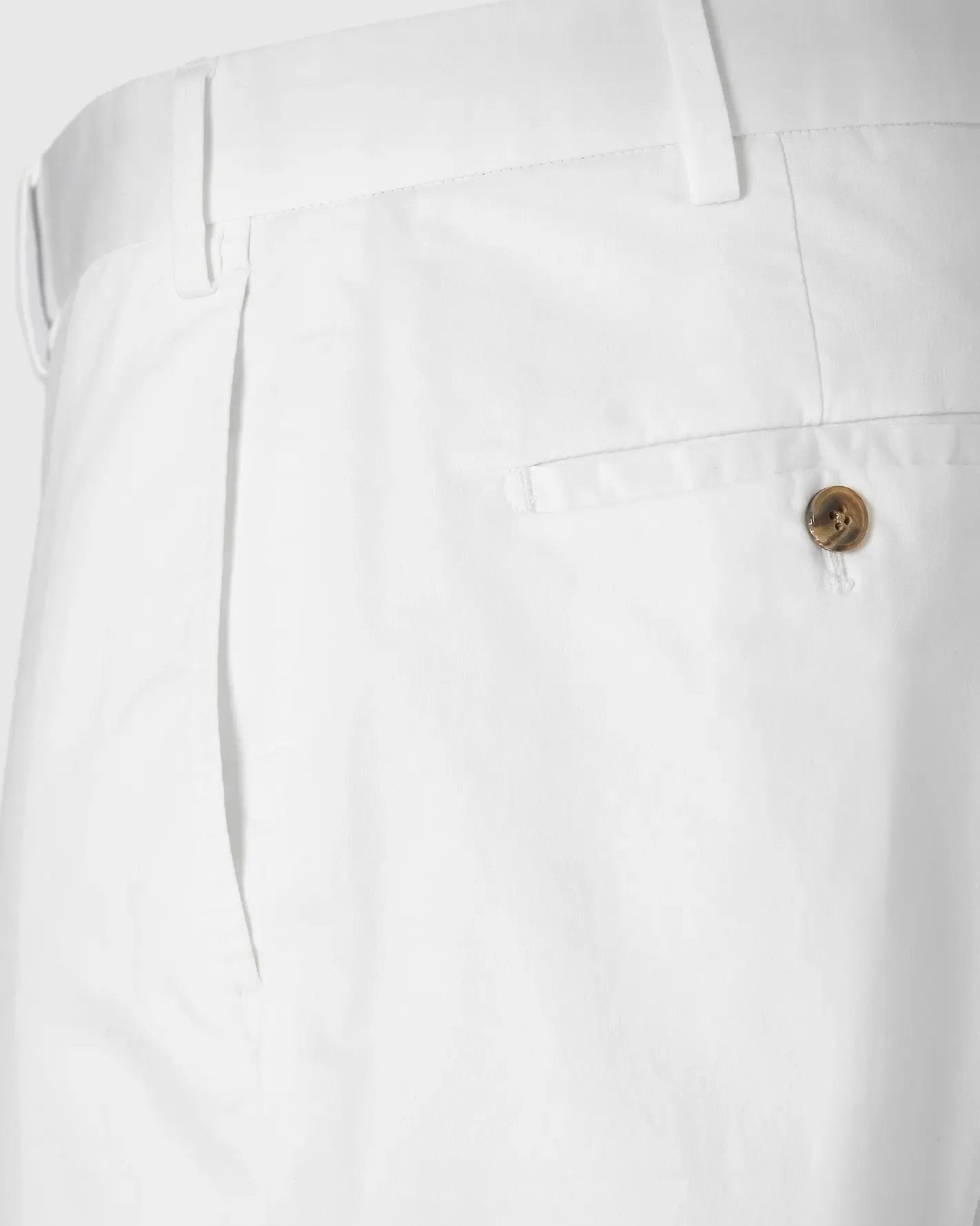 Bomulls Bukse - Hvit