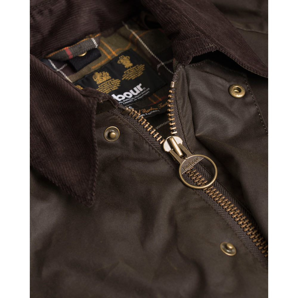 Ashby Waxed Jacket - Oliven