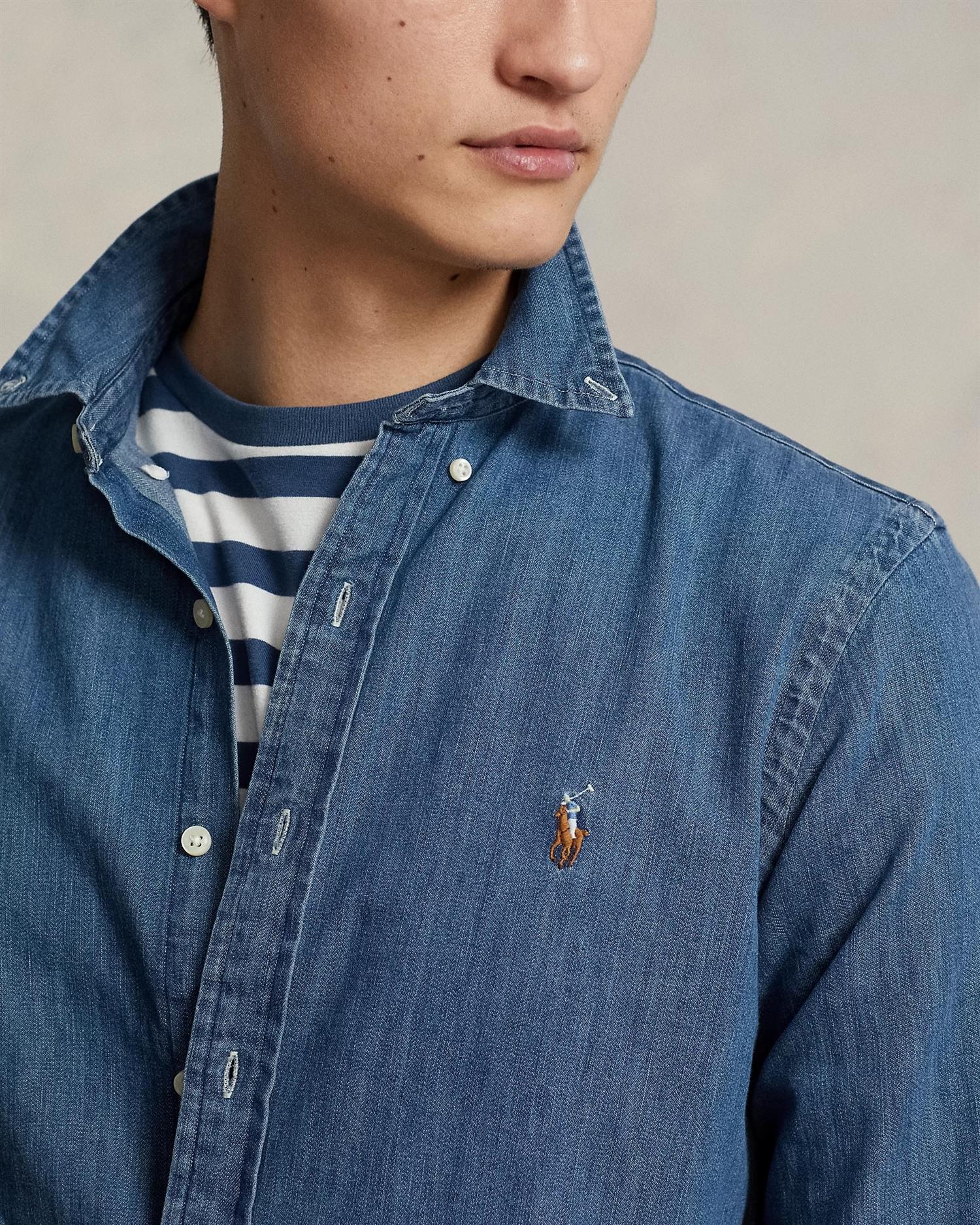 Custom fit Denim - Blå