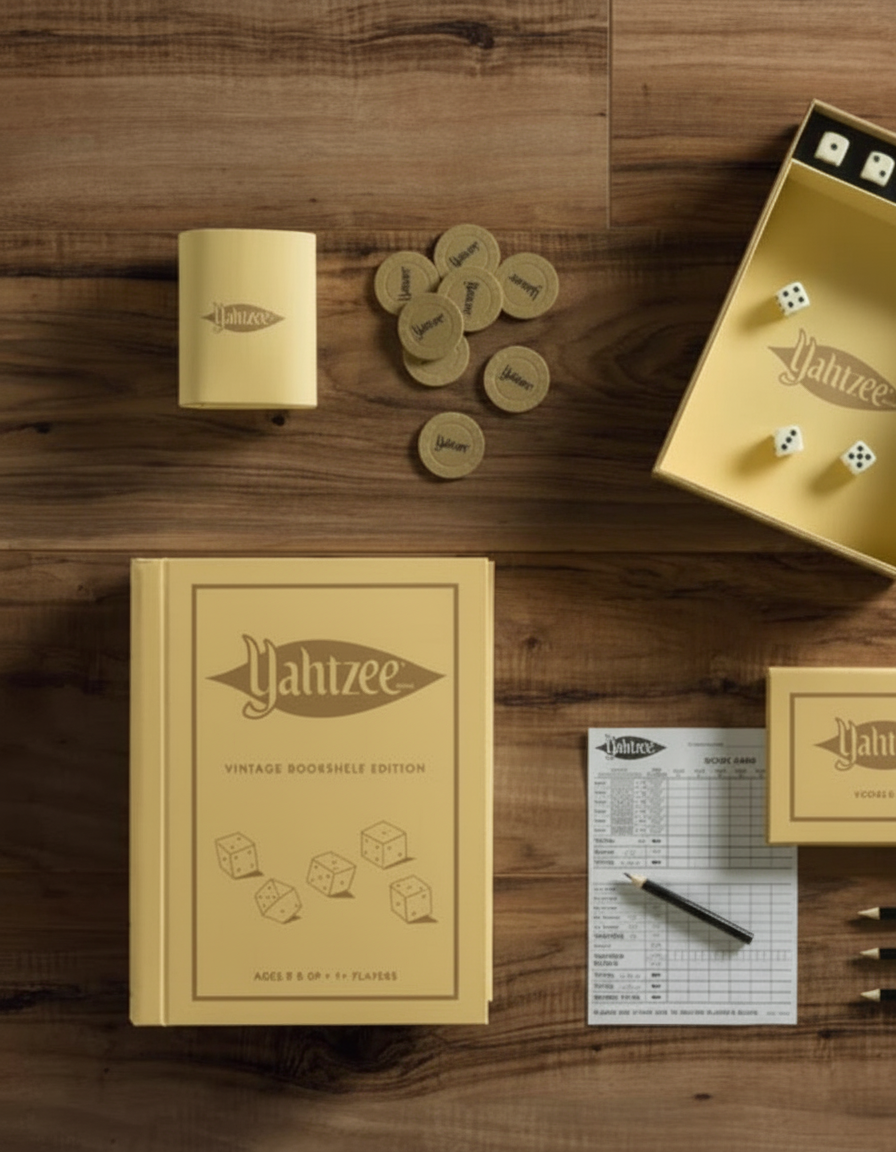 Yatzy bokhylle-utgave