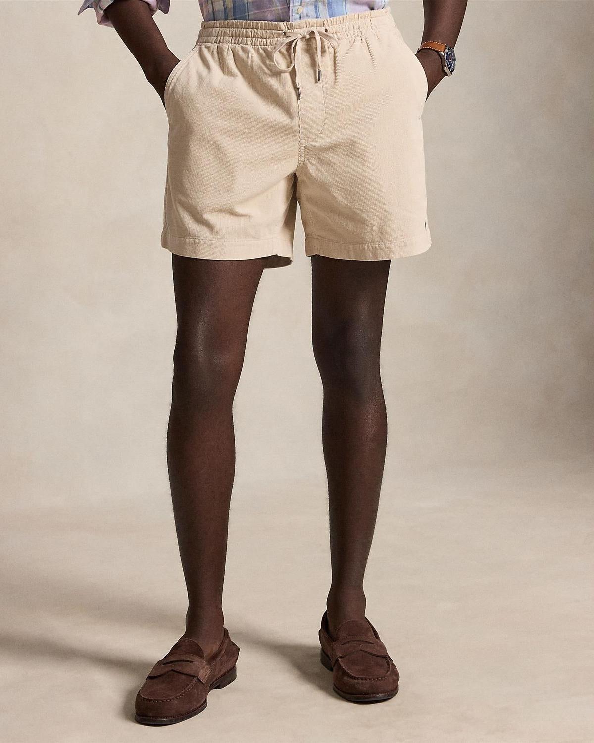Cord Shorts - Kaki