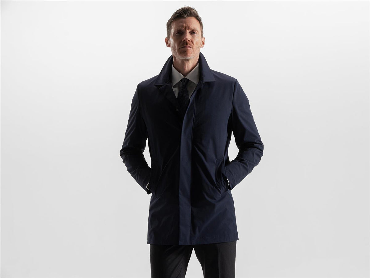 Maestro Coat - Navy