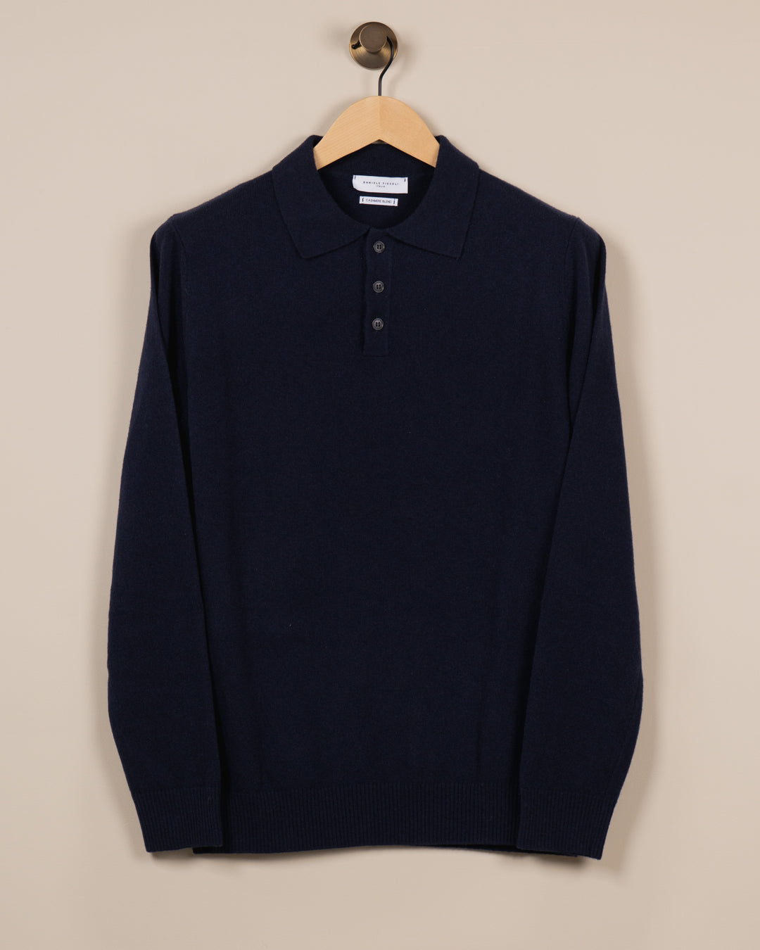 Polo Longsleeve - Navy