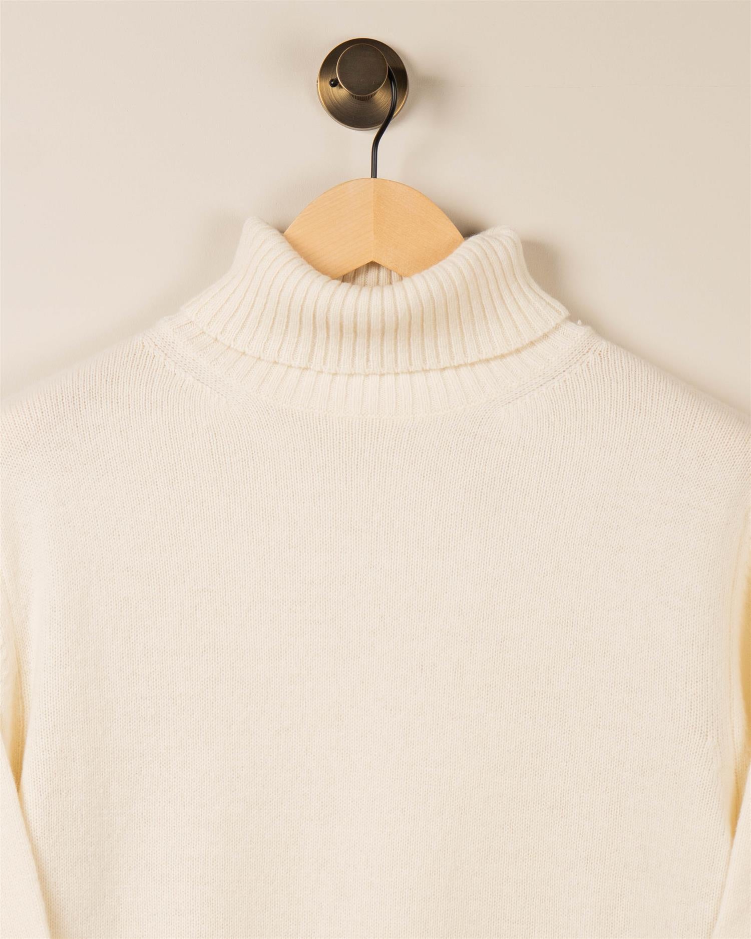 Roll Neck - Krem