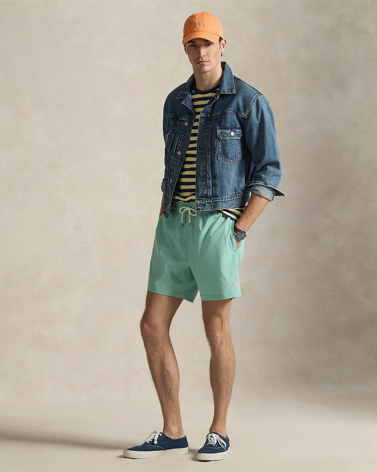 Badeshorts Resirkulert Polyester - Grønn