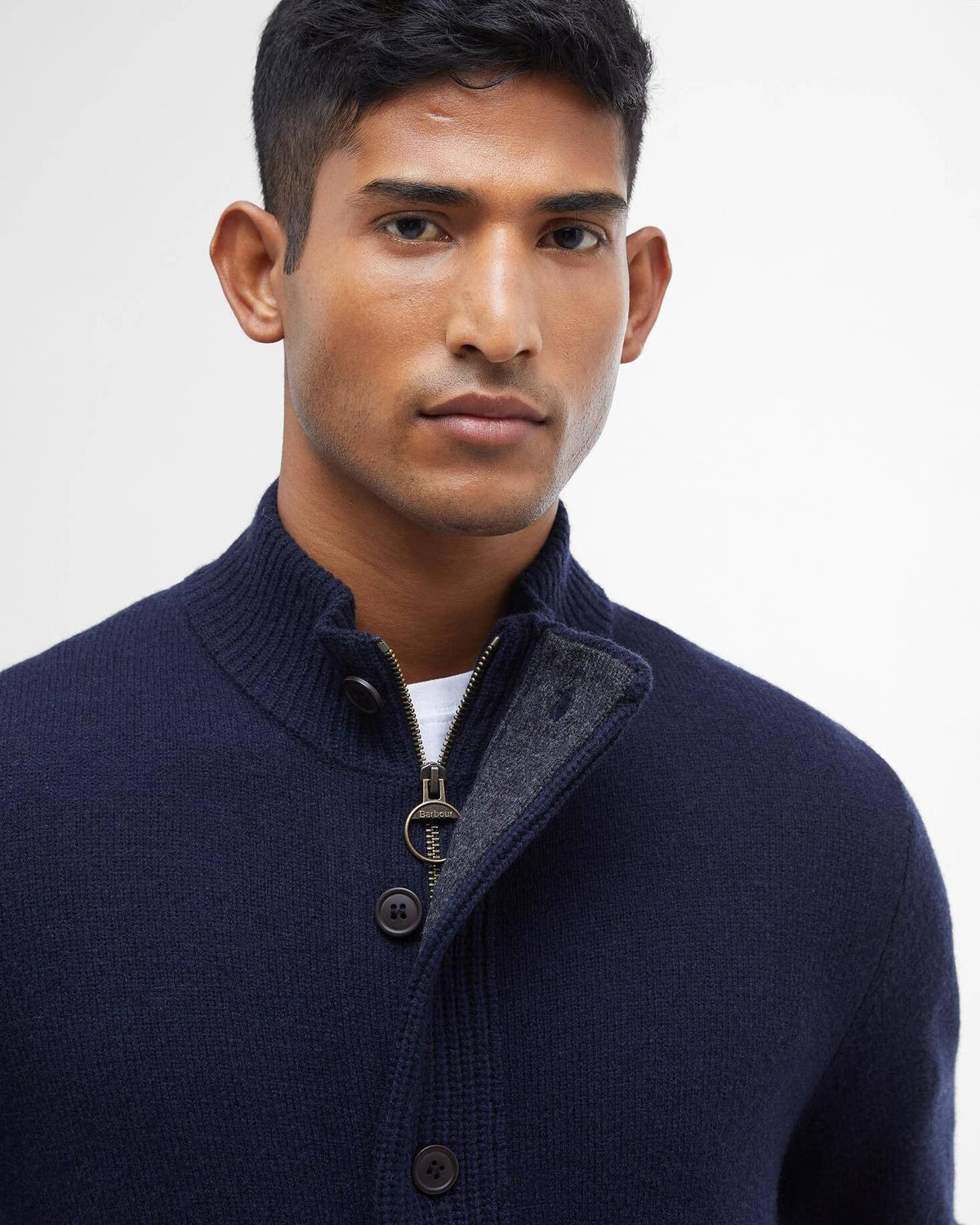 Patch Zip Thourgh - Navy